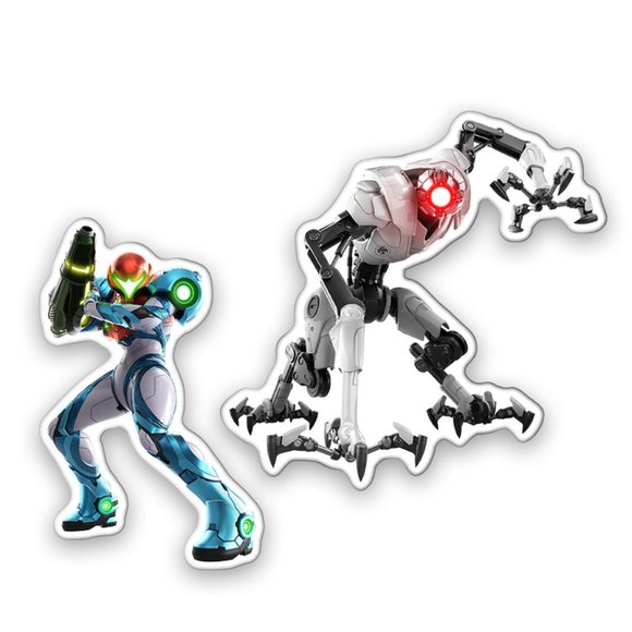 Metroid Dread Pin Set Nintendo Pins Brand New Sealed Samus EMMI - Picture 4 of 4